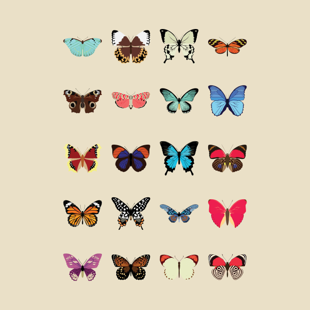 Butterflies by dorothytimmer