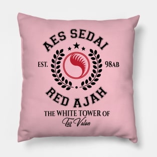 red ajah school aes sedai Pillow