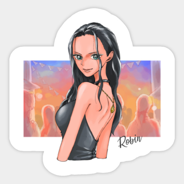 Nico Robin One Piece Fashion Nico Robin Sticker Teepublic