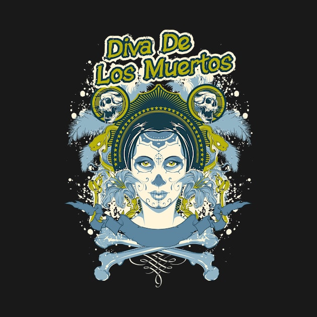 Diva De Los Muertos by viSionDesign