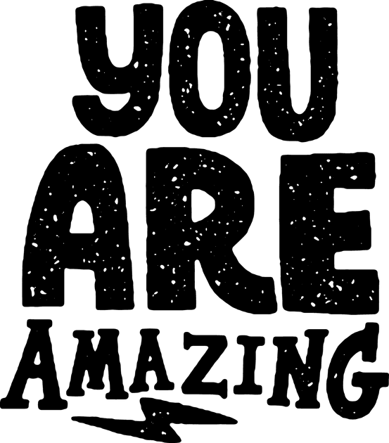 you are amazing Kids T-Shirt by MatthewTaylorWilson