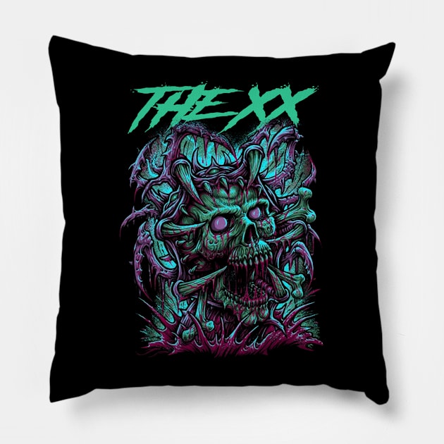 THE XX BAND Pillow by batubara.studio