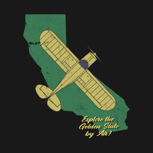 California PA-22 Tri-Pacer Airplane T-Shirt