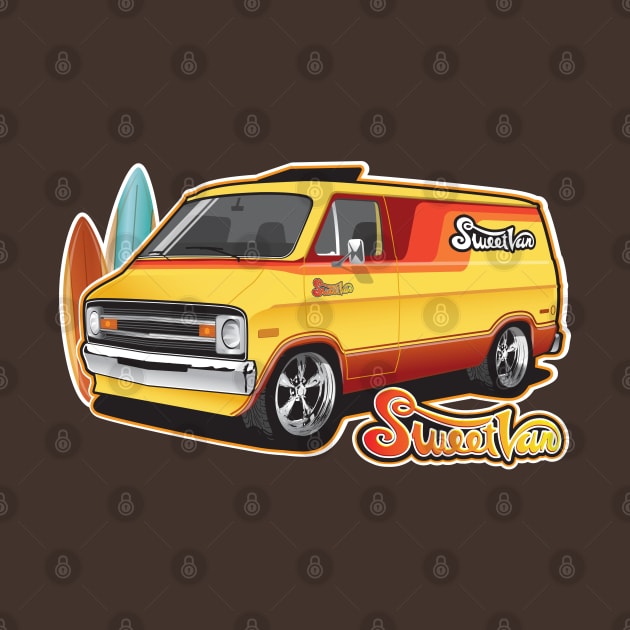 Dodge Sweet Beach Van by RBDesigns