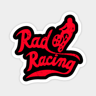 Rad Racing Distressed Magnet