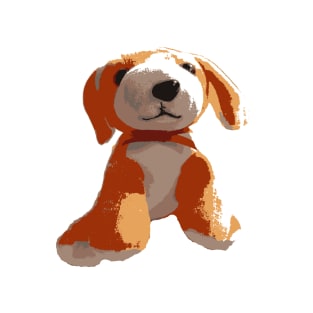 Children's toy dog. Puppy. Cheerful childhood T-Shirt