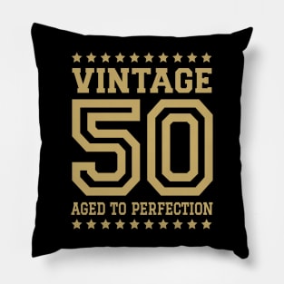 50th birthday ideas Pillow