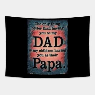 Dad Novelty Art Tapestry