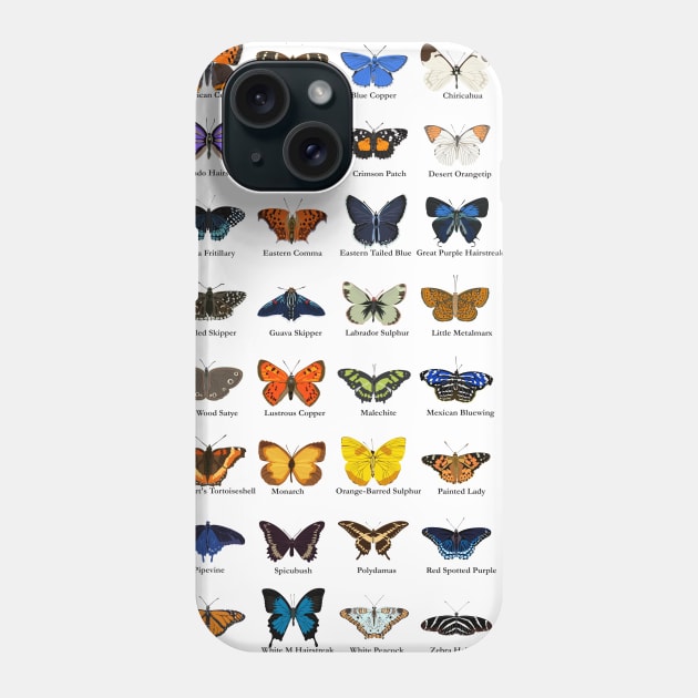 Butterflies Phone Case by hereticwear