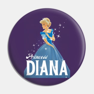 Diana - Fairy Tale Princess II - Princess Diana Pin