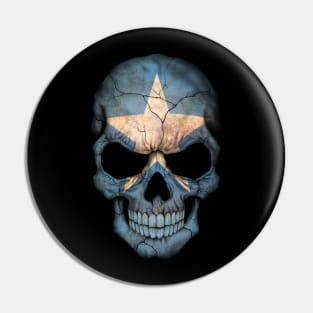 Somali Flag Skull Pin