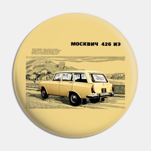 MOSKVITCH - brochure Pin