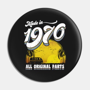 Made in 1970 All Original Parts Pin