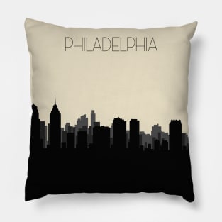 Philadelphia Skyline Pillow