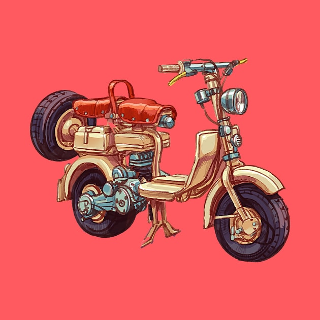 Classic Concept Motor Bike by DOPING99