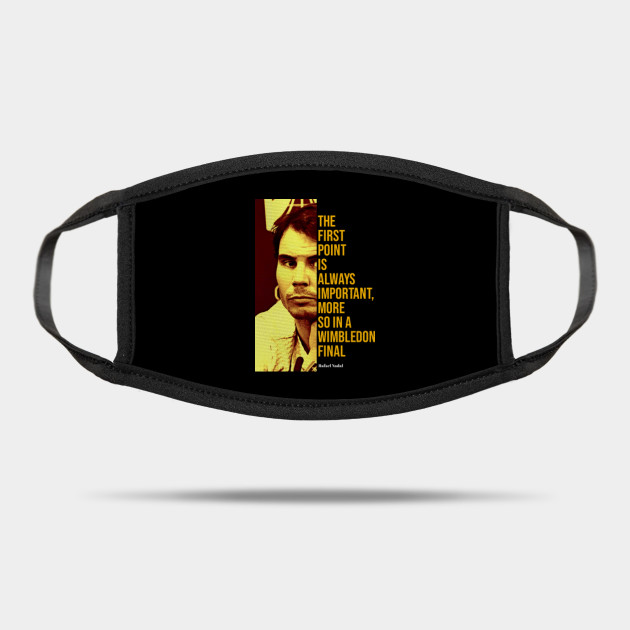 Rafael Nadal Rafael Nadal Maske Teepublic De