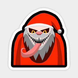 Santa Evil Magnet