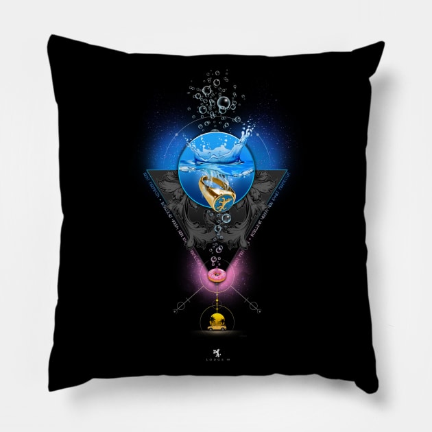 The Lodge: Moments of Truth in Service Pillow by Sandtraders