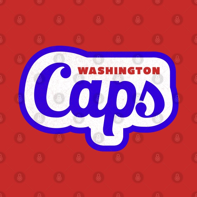 Defunct Washington Caps ABA Basketball 1970 by LocalZonly