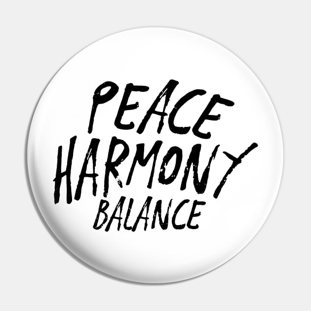 Zen - Bonsai Peace Harmony Balance Pin by Tees_N_Stuff