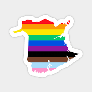 New Brunswick Canada Pride Magnet