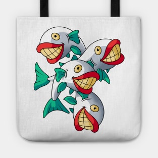 Smiling Fish Tote