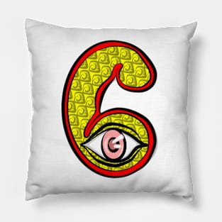 Alphabetoon #3 Pillow