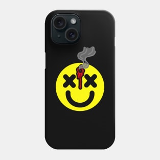 Bullet Wound Smiley Phone Case