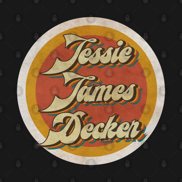 circle vintage Jessie James Decker by KewanAlasStore