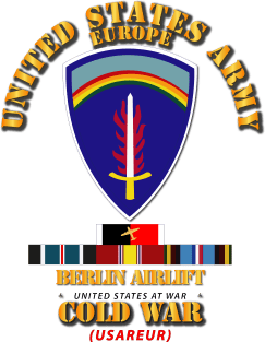 US Army Europe - Berlin Airlift  w  SVC Magnet