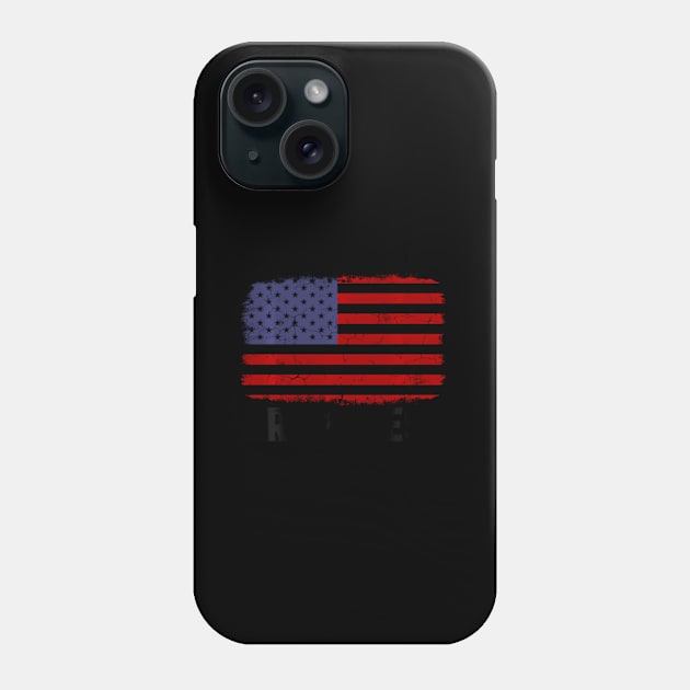 Keep America Trumpless Usa Flag Phone Case by lam-san-dan