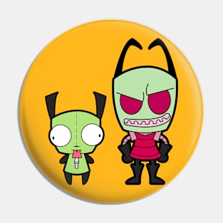 Invader Zim and Gir Pin