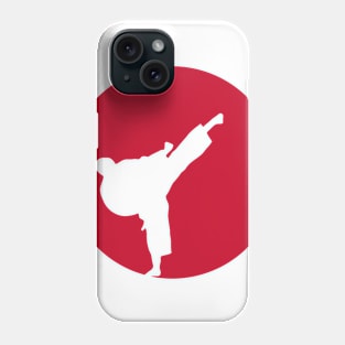 Kung Fu Japan Flag Phone Case