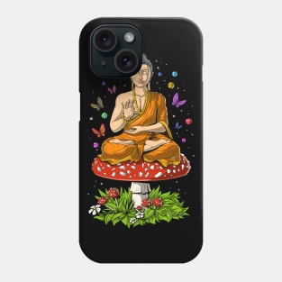 Magic Mushrooms Buddha Phone Case