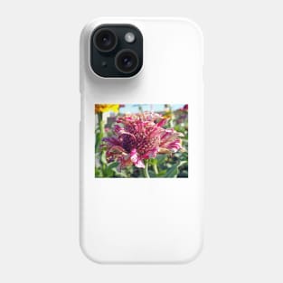 Mottled Pink Cone Flower Phone Case