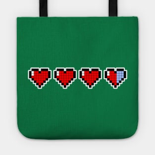 Pixel Hearts Tote