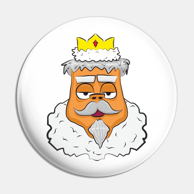 King Of F-ing Everything Pin by Negurici.A