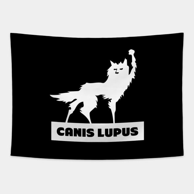 Fantastic Mr Fox - Wolf - Canis Lupus Tapestry by Barn Shirt USA