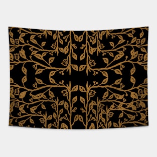 Golden Leaves Tapestry