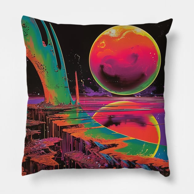 Interplanetary Missions 006 Pillow by saudade