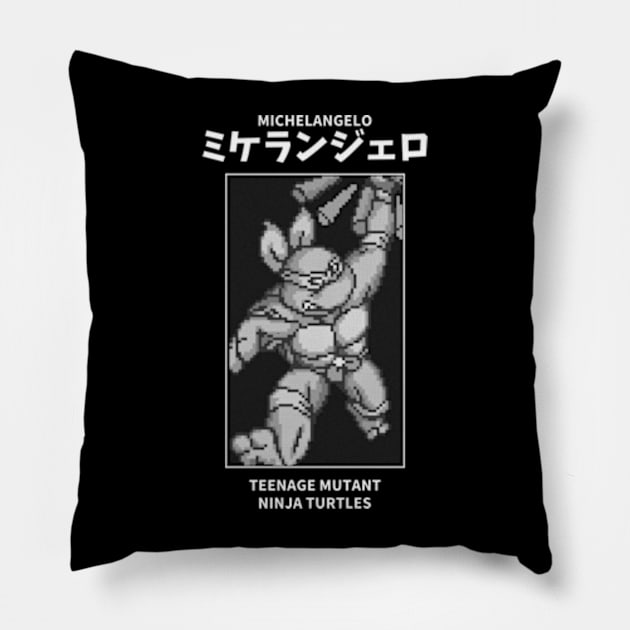 Michlangelo TMNT Pillow by KMSbyZet