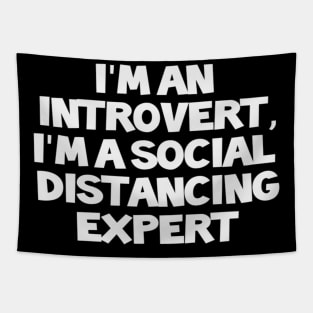 Social distancing introvert Tapestry