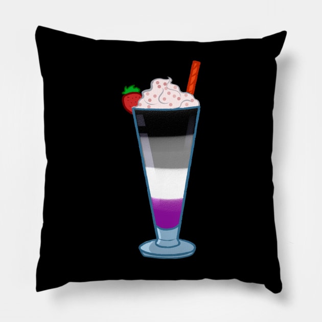 Asexual cocktail #6 Pillow by gaypompeii