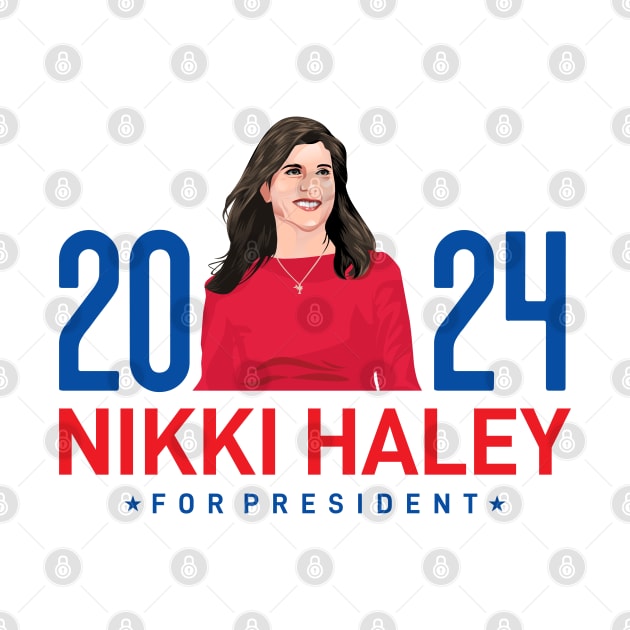 Nikki Haley 2024 For President by MIKOLTN