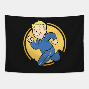 Vault boy running Tapestry