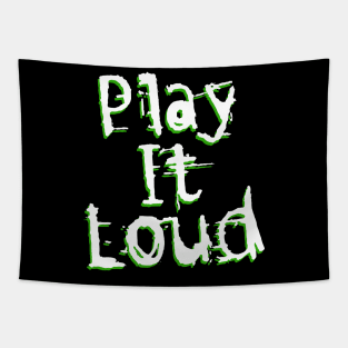 Nintendo "Play It Loud" White LG Logo Tapestry