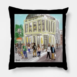 Leicester Square London Pillow