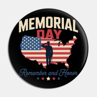 Memorial-Day Pin