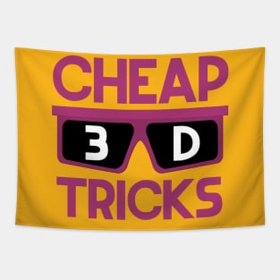 Cheap 3D Tricks Tapestry