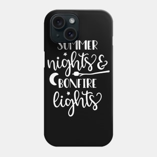 Summer Nights And Bonfire Lights Phone Case